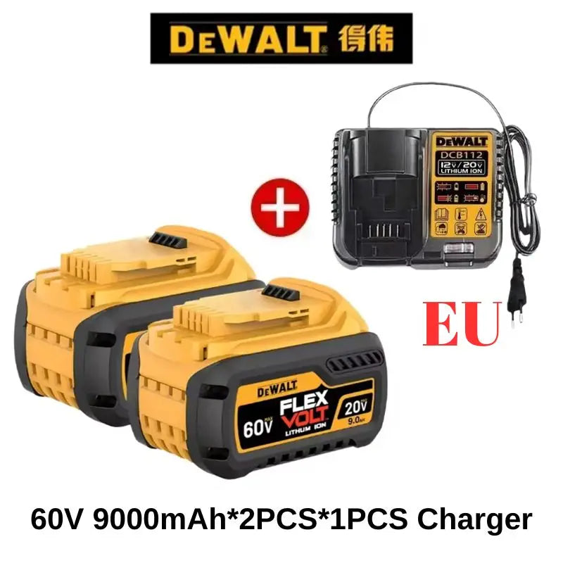 New 100% Original Dewalt 6.0Ah 20V/60V Power Tool Battery DCB206 DCB206 DCB205 DCB200 DCB203 For Dewalt power cordless drill