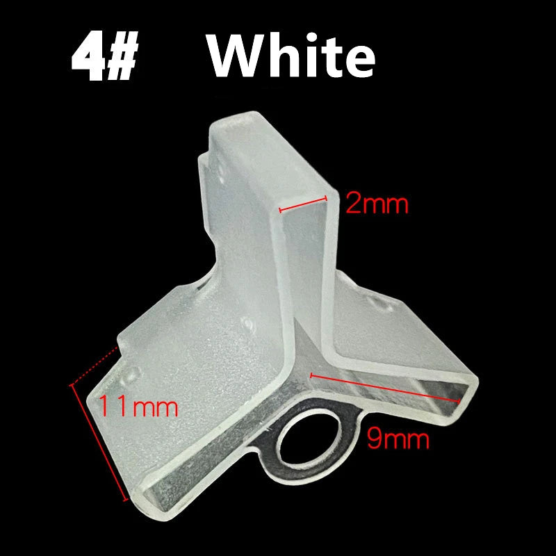 Popular 100-10Pcs Durable Three Hook Protective Cap Fishing Hook Cap Fishing Hook Protection Safety Fishing Gear Accessories