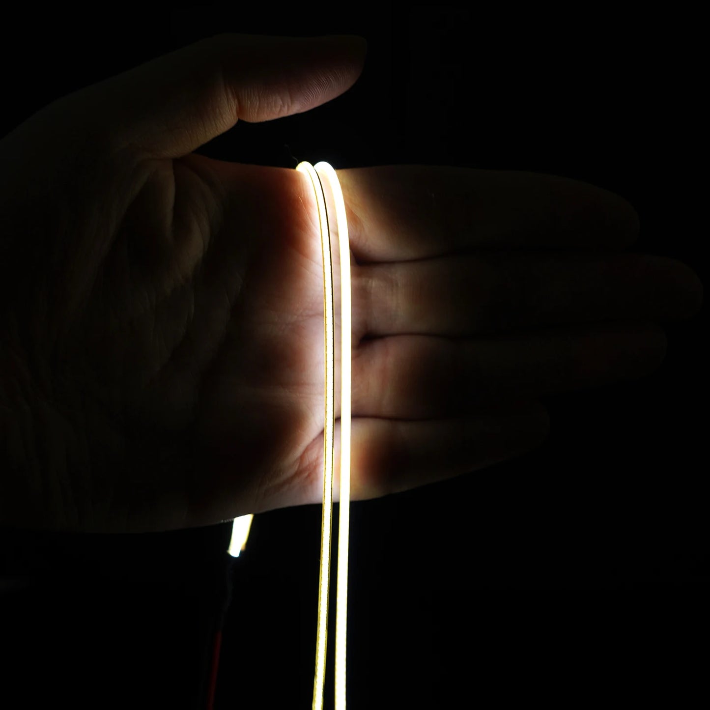 INJORA Flexible Cuttable LED Strip Lights for RC Cars (Red, Warm White, Ice Blue, Pinkish Purple, Green, Dark Blue)