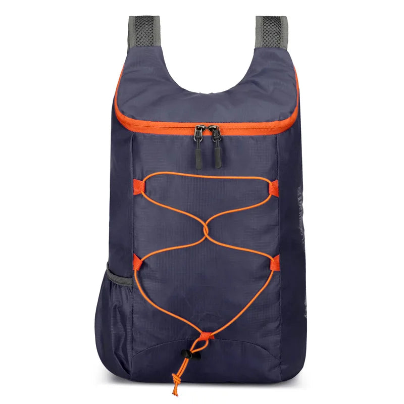 Folding Camping Bag Storage Bag Mountaineering Outdoor Splash proof Backpack Large Capacity Hiking Lightweight Travel Backpack