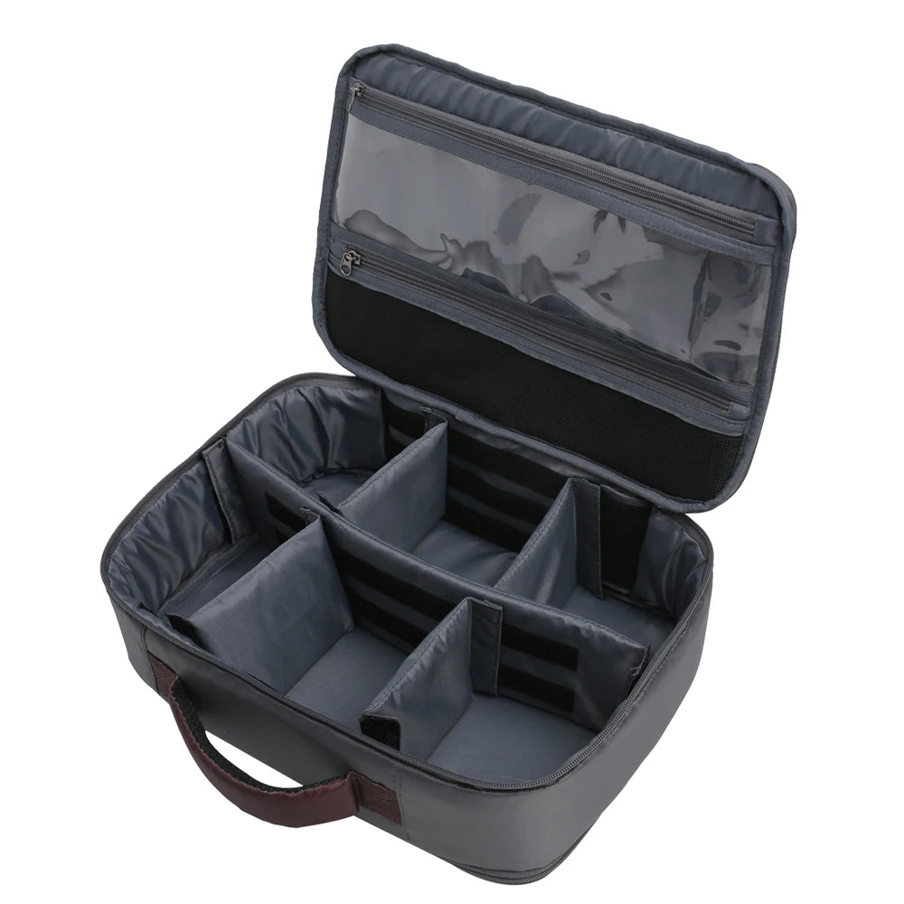 Fishing Reel Storage Case  Portable Fishing Gear Organizer Reel Case Fishing Tackle Bag for Spinning Baitcasting Fly Reels