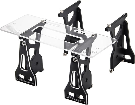 1/24 1/28 RC Car Setup System - Precision Ride Height, Camber & Toe Adjustment Tools, Adjustable Suspension Setup Station