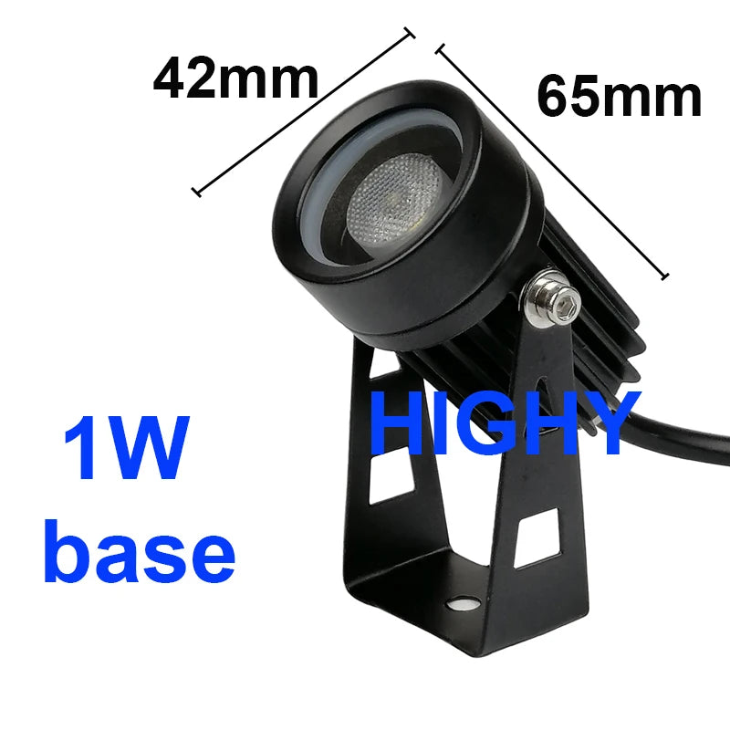 Waterproof Outdoor Garden Lawn Lamps 220V 110V 12V 3W 5W LED Lawn Light Spike Bulb Tuinverlichting Outdoor Lighting for garden