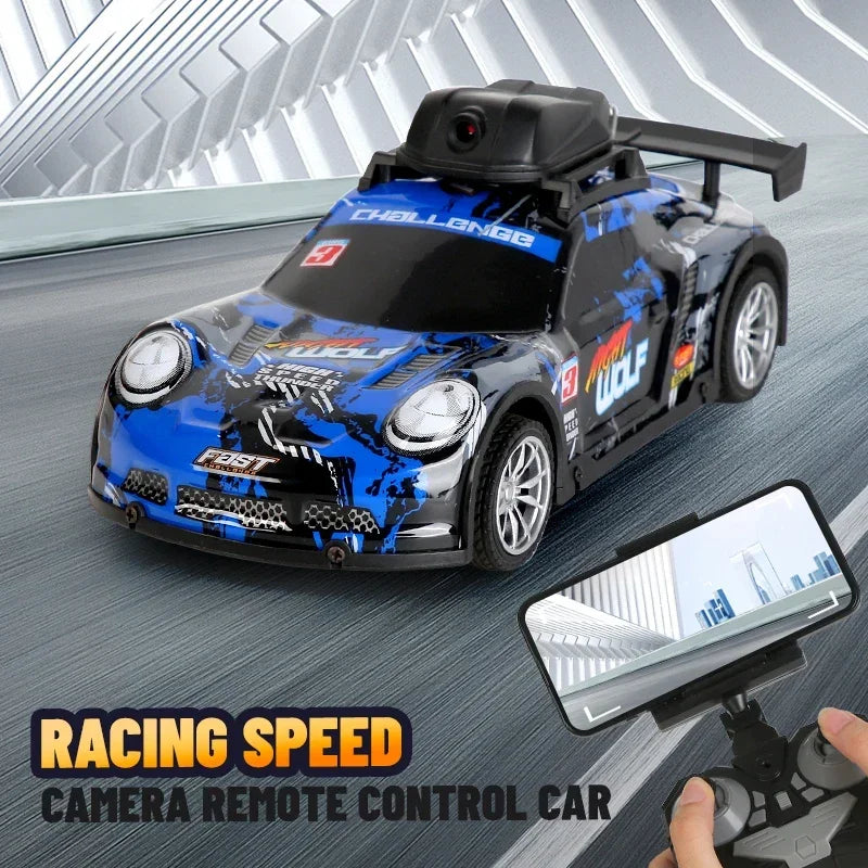 480P Camera RC Cars 2.4G 4CH Remote Control Racing Cars High Speed Radio Controlled Vehicle Car Model Toys Children Kids Gifts