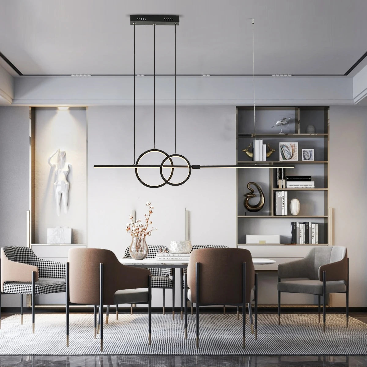 Nordic Simple led Chandelier for Kitchen Dining Room Hanging Lamps Modern chandelier Decoration bedroom Indoor Lighting Fixture