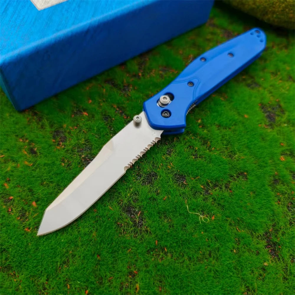 BM 940 EDC Axis Knife with Black Nylon Glass Fiber Handle Folding Pocket Knife Outdoor Knives Multitool Camping Fishing Hunting