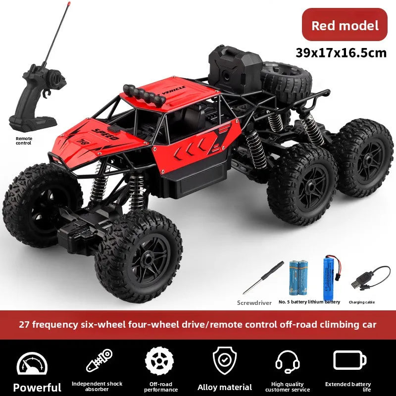 Kawaii 39cm Large Alloy 4WD Rc Cars,Remote Control Car Model,8-wheel 8K HD Camera Off-road Rc Drift Car,Toys For Boys,Funny Gift