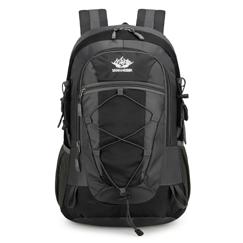 Multifunctional Hiking Backpack: Nylon, Waterproof, Lightweight Daypack for Travel & Camping with Large Capacity