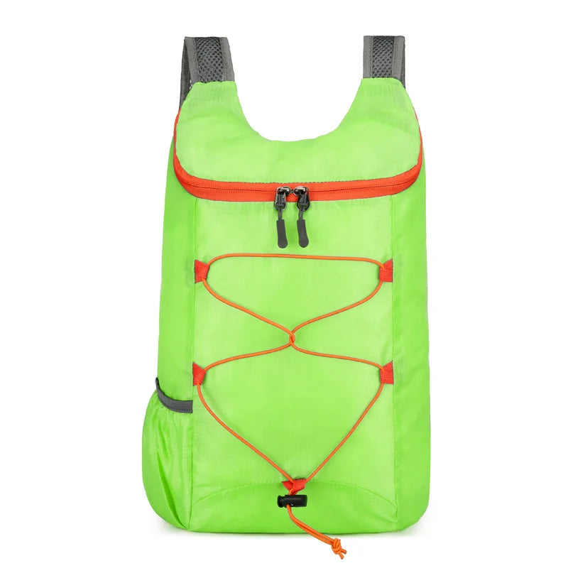 Folding Camping Bag Storage Bag Mountaineering Outdoor Splash proof Backpack Large Capacity Hiking Lightweight Travel Backpack