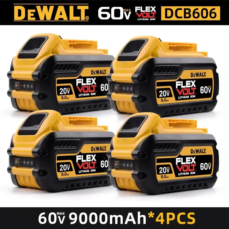 New 100% Original Dewalt 6.0Ah 20V/60V Power Tool Battery DCB206 DCB206 DCB205 DCB200 DCB203 For Dewalt power cordless drill