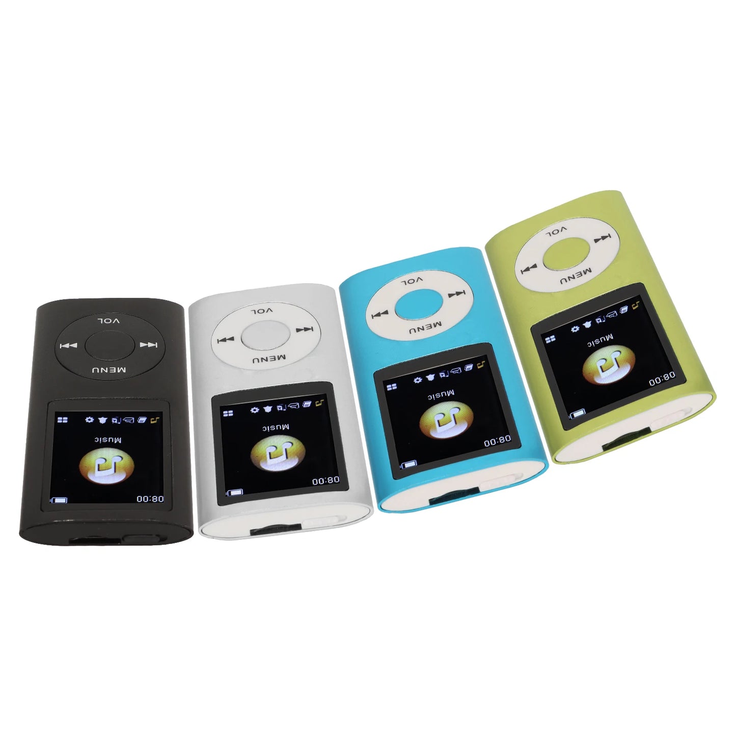 MP3 Player Stylish Multifunctional Lossless Sound Slim 1.8 Inch LCD Screen Portable MP3 Music Player MP3 Player Mini MP3 Player