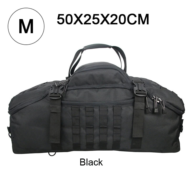 LQARMY 45L 80L Camping Backpacks Men Tactical Backpack Molle Hiking Travel Climbing Rucksack Sports Gym Duffel Bag