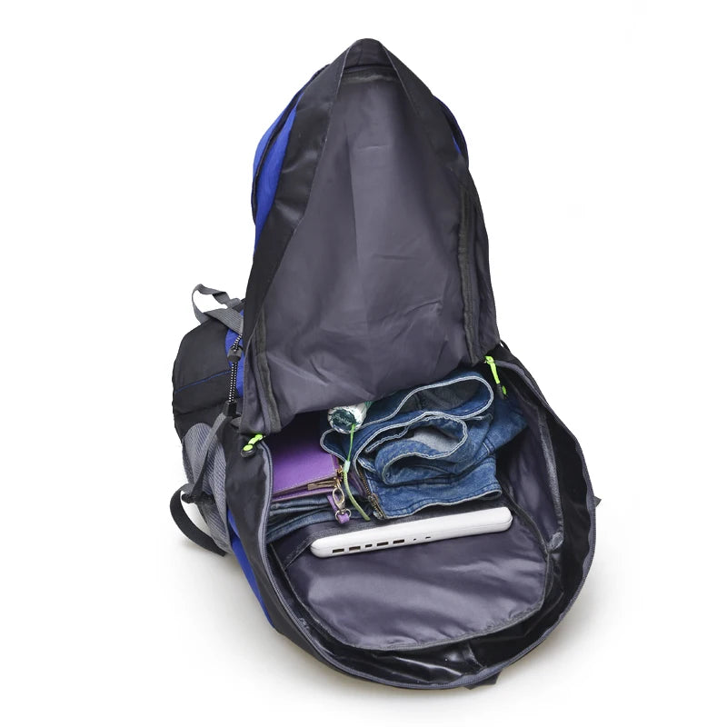 50L Outdoor Trekking Backpack Men Women Camping Hiking Bag Mountaineering Backpack Multi-functional Lightweight Sports Bag