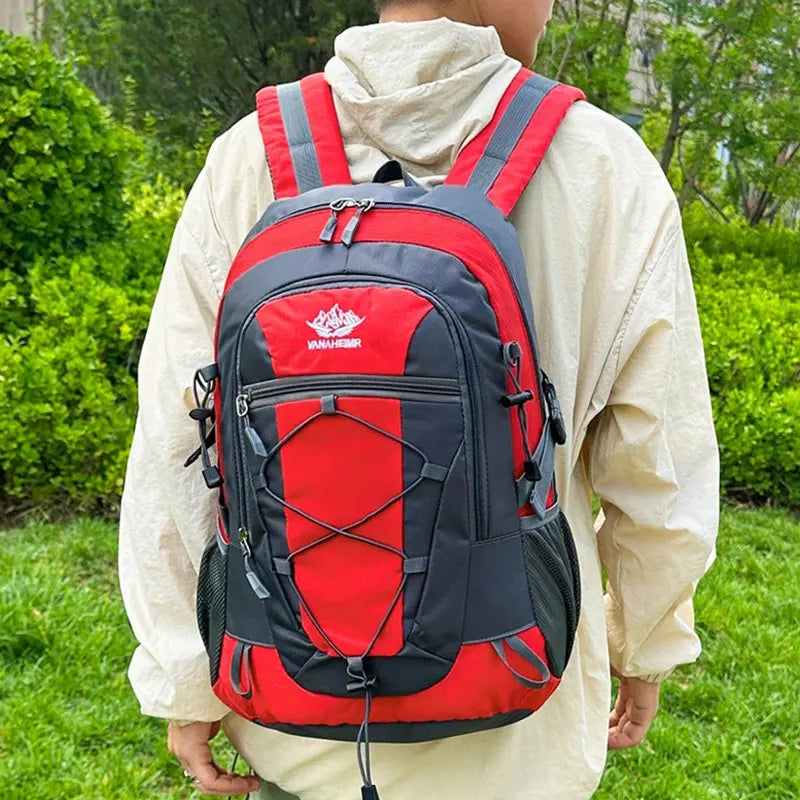 Unisex Hiking Backpack Multifunctional Men Women Outdoor Waterproof Mountaineering Backpacks Lightweight Camping Travel Bag