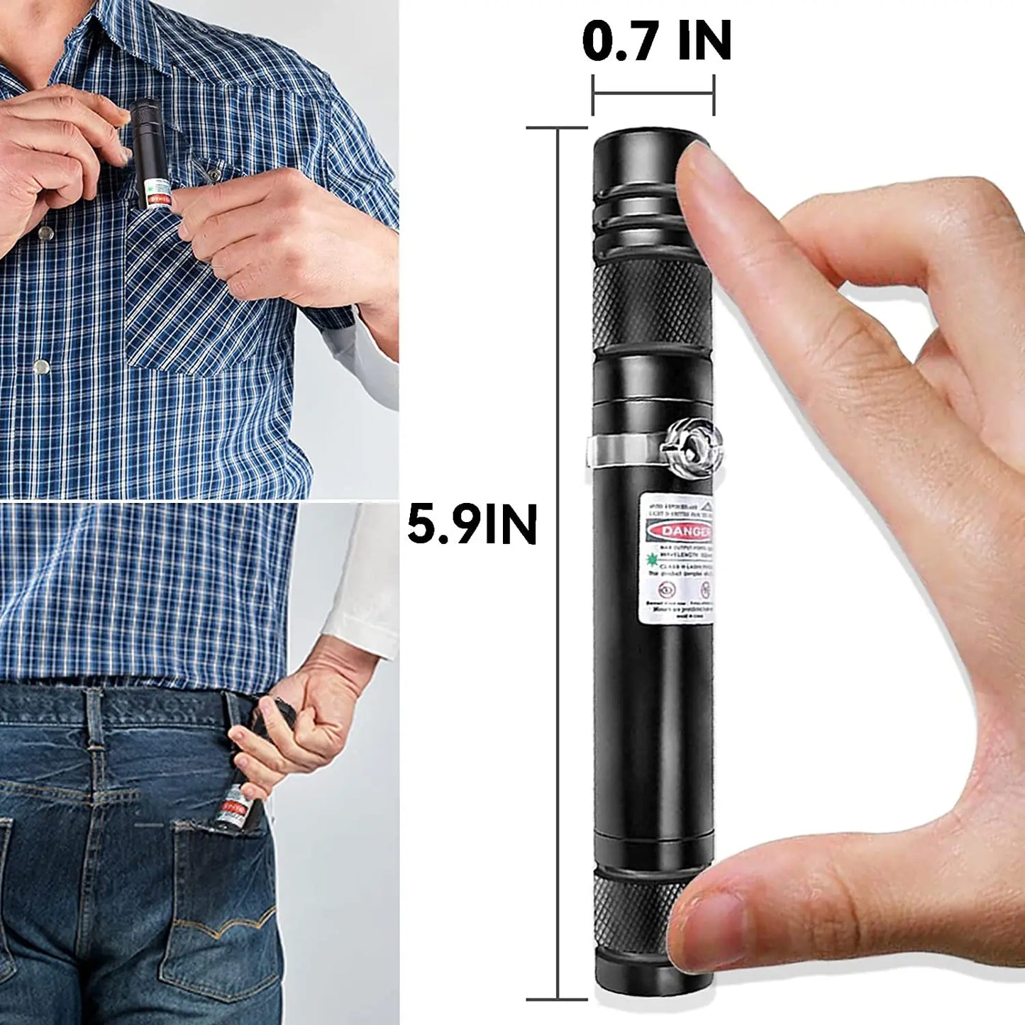 Green Laser Pointer- 710 High Powerful 5mw Combination USB Built-in batteries Continuous Line Laser For Outdoor Camping Hiking