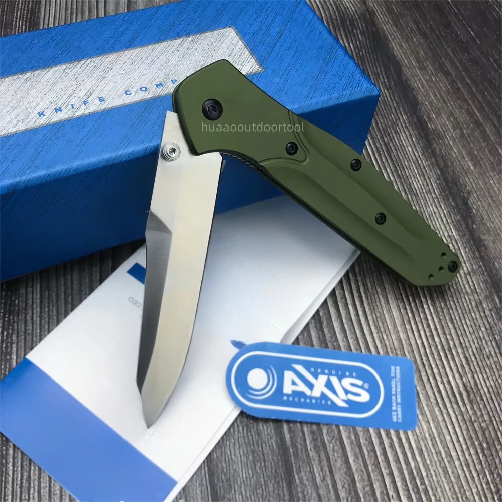BM 940 EDC Axis Knife with Black Nylon Glass Fiber Handle Folding Pocket Knife Outdoor Knives Multitool Camping Fishing Hunting