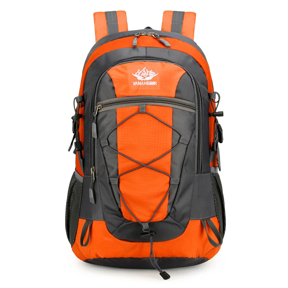 Multifunctional Hiking Backpack: Nylon, Waterproof, Lightweight Daypack for Travel & Camping with Large Capacity