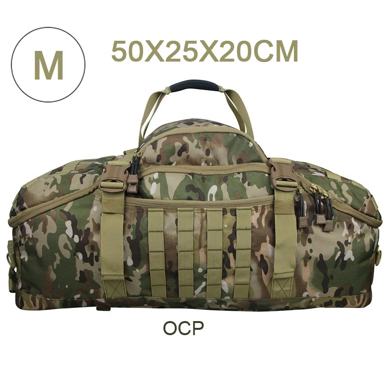 LQARMY 45L 80L Camping Backpacks Men Tactical Backpack Molle Hiking Travel Climbing Rucksack Sports Gym Duffel Bag