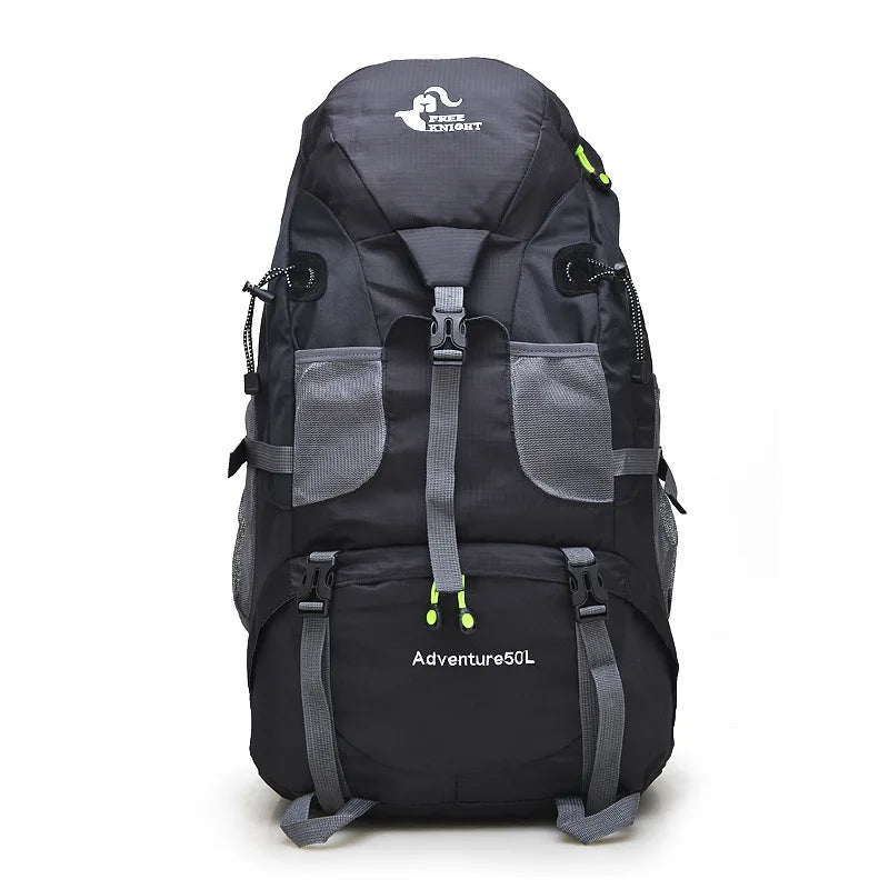 High Quality Brand FREE KNIGHT Outdoor 50L Backpack Double Shoulder Bag Women's Hiking Sports Travel Camping Bag Men's Backpacks