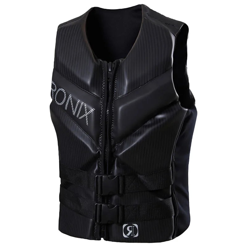 Life Jacket Adult Super Buoyancy Neoprene Life Vest Surf Raft Kayak Fishing Jet Ski Water Sport Swimming Rescue Life Jacket