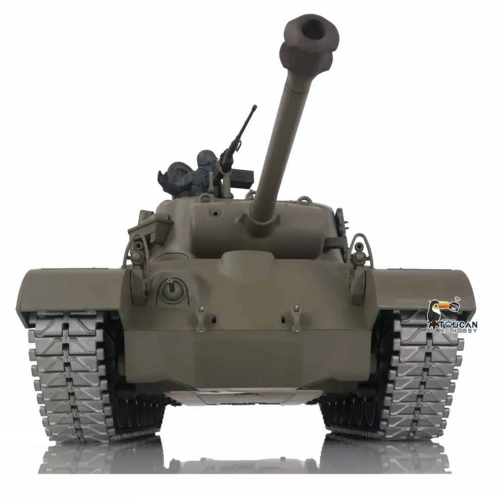 US Stock Heng Long 1/16 Scale 7.0 Upgraded M26 Pershing RTR RC Tank 3838 Metal Tracks Cars Radio Control Panzer Vehicle TH17304