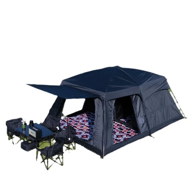 Two Room Tent Family Camping Quick Setup Waterproof Portable Shelter Outdoor Camping Tent Tents Outdoor Camping Ultralight Tent