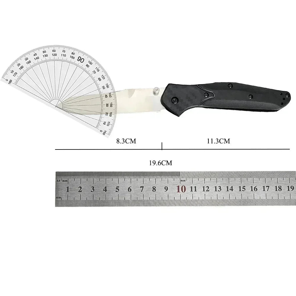BM 940 EDC Axis Knife with Black Nylon Glass Fiber Handle Folding Pocket Knife Outdoor Knives Multitool Camping Fishing Hunting