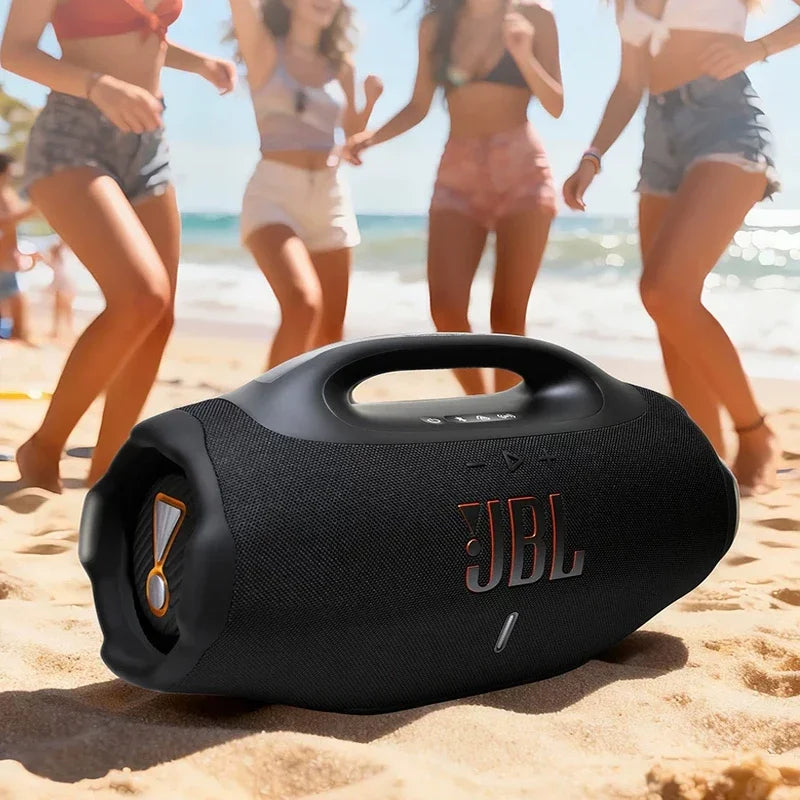 JBL Boombox 4 High Power Wireless Bluetooth Speaker-High Volume Outdoor Sports Bluetooth Speaker for Home KTV Party Microphone