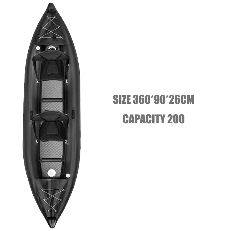 0.9mm PVC 360cm Inflatable Fishing Kayak