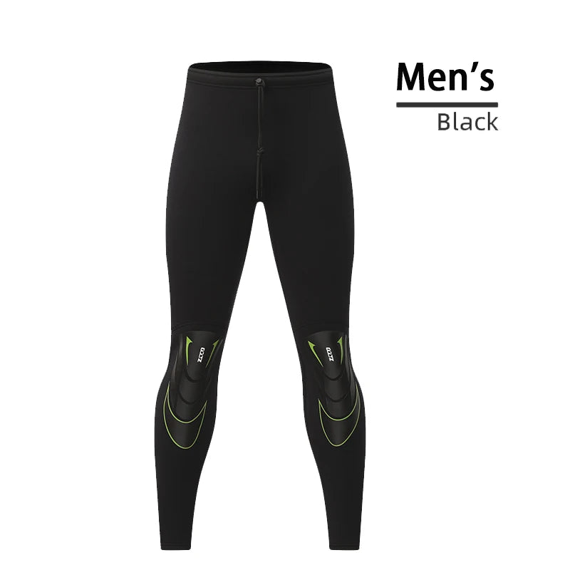 New 3mm Neoprene Men Women Wetsuit Warm Split Diving Clothing Zipper Jacket Pants Swimwear Kayak Surfing Swimsuit Diving Suit