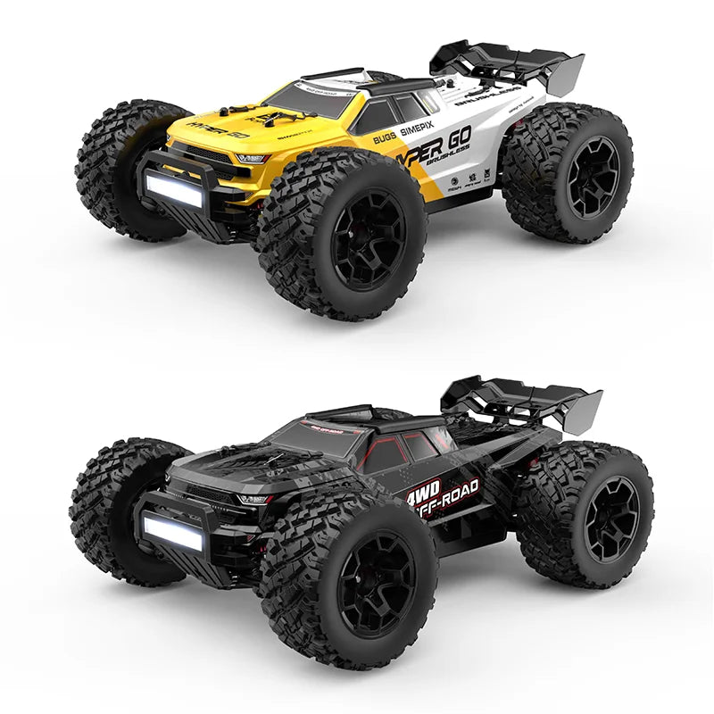 MJX HYPER GO MJX 14207 14208 1/14  RC Car 70KM/H Brushless 4WD Racing Car Electric Off-Road Remote Control Truck Rrift RC Cars