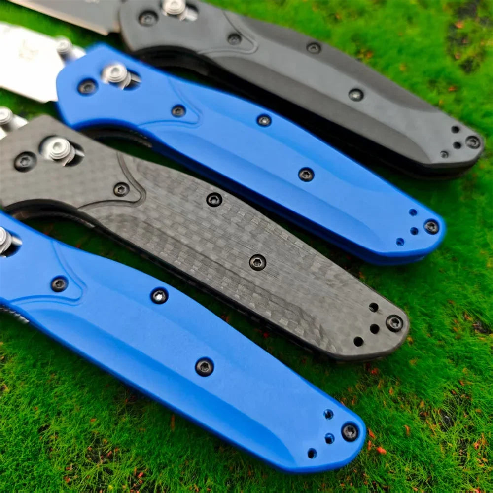 BM 940 EDC Axis Knife with Black Nylon Glass Fiber Handle Folding Pocket Knife Outdoor Knives Multitool Camping Fishing Hunting