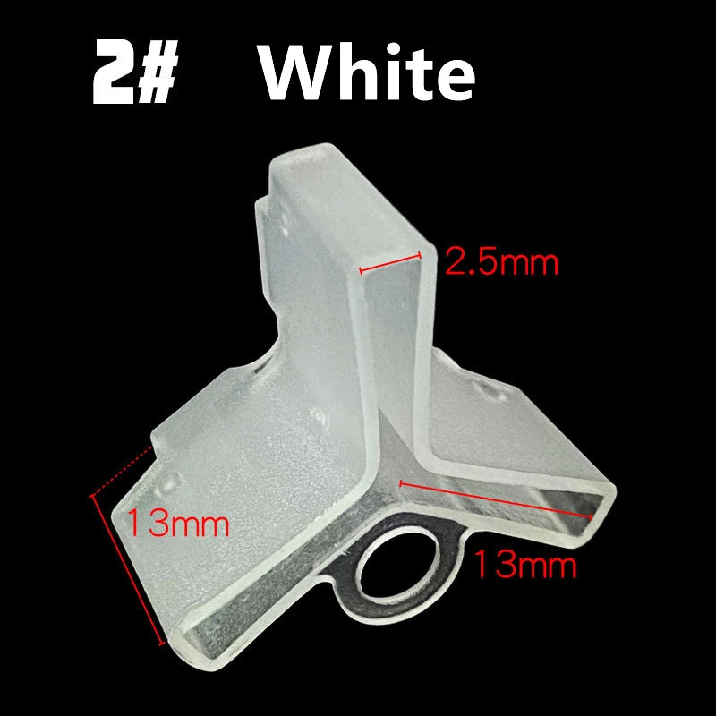 Popular 100-10Pcs Durable Three Hook Protective Cap Fishing Hook Cap Fishing Hook Protection Safety Fishing Gear Accessories