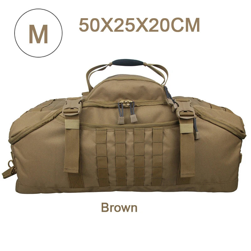 LQARMY 45L 80L Camping Backpacks Men Tactical Backpack Molle Hiking Travel Climbing Rucksack Sports Gym Duffel Bag