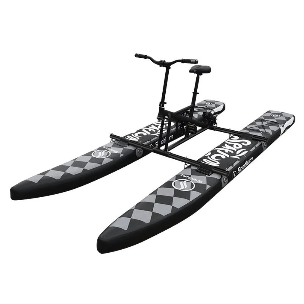Single Water Bike Inflatable Pedal Boat 3.0 Inflatable Pedal Kayak Pedal Bicycle For Water Sports More Stable And Easy To Drive