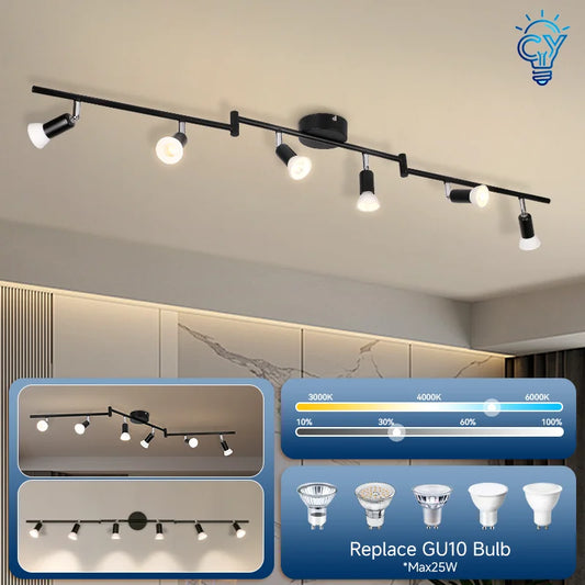 GU10 Modern Led Light Ceiling Lamp Led Ceiling Spotlights Living Room Light Fixture Indoor For Dinning Room Bedroom Kitchen