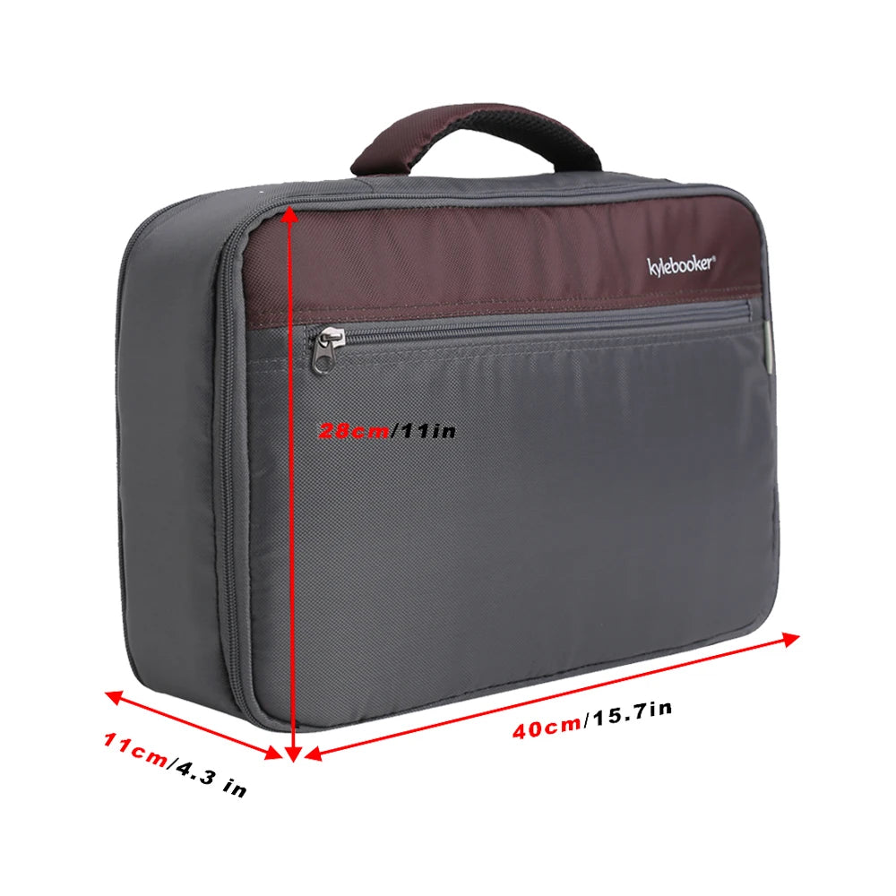 Fishing Reel Storage Case  Portable Fishing Gear Organizer Reel Case Fishing Tackle Bag for Spinning Baitcasting Fly Reels