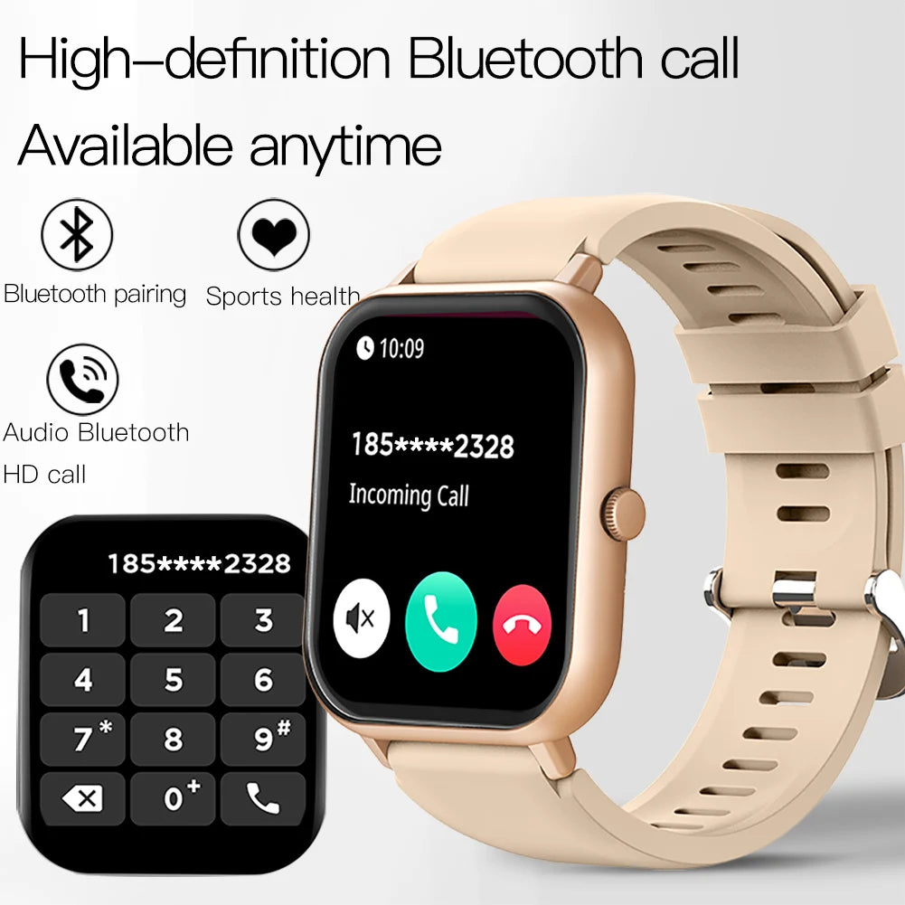 OLEVS 8203 Smart Watch 1.83 Inch Full Touch Screen Bluetooth Call Smartwatch Waterproof  Music Fitness Tracker Sports Smartwatch
