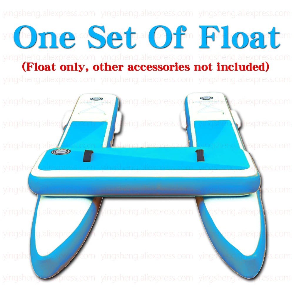 Single Water Bike Inflatable Pedal Boat 3.0 Inflatable Pedal Kayak Pedal Bicycle For Water Sports More Stable And Easy To Drive