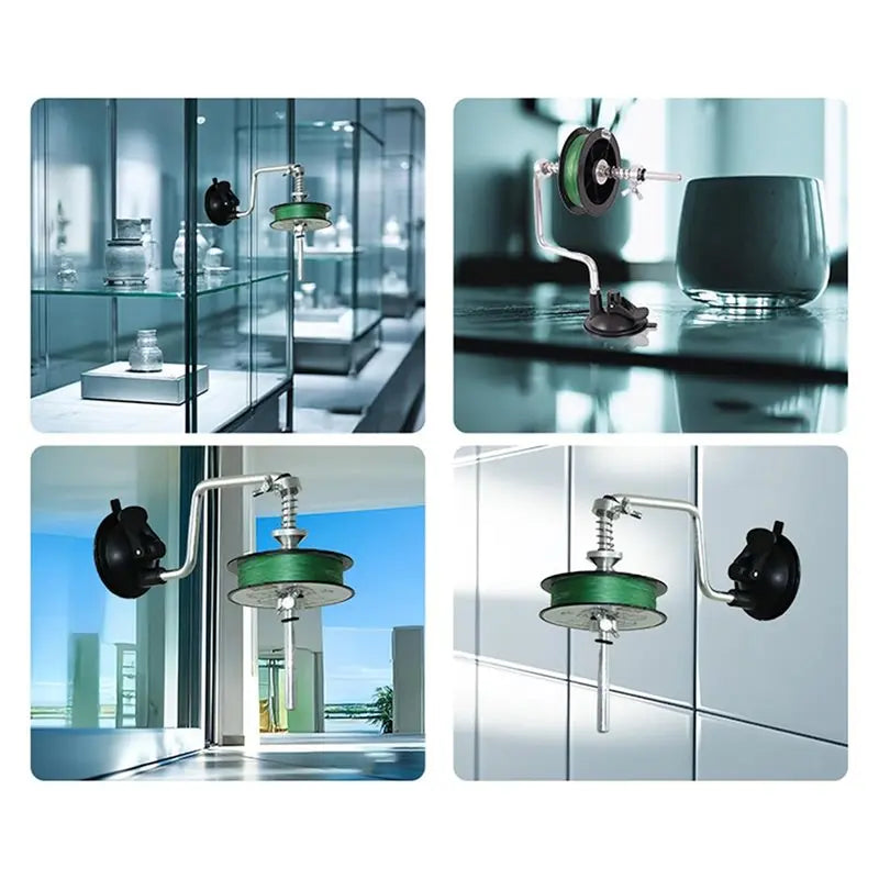 【SPECIAL】Fishing Line Spooler Portable Table Mounted Reel Spooler For Spinning & Baitcasting Reels Fishing Line Remover