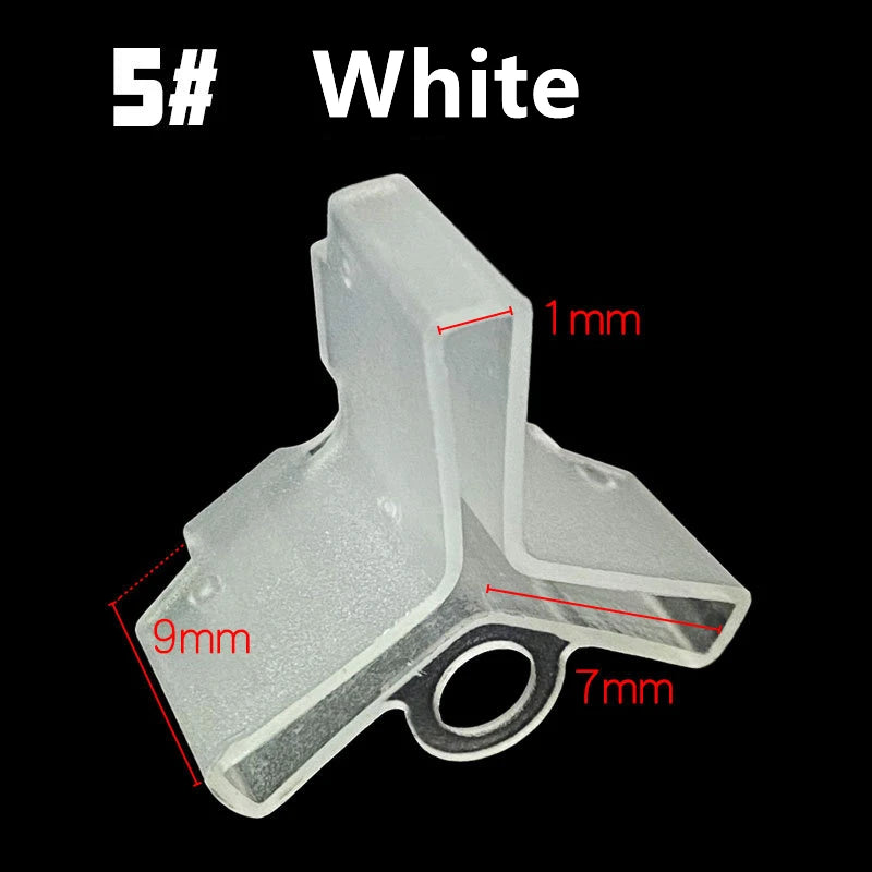Popular 100-10Pcs Durable Three Hook Protective Cap Fishing Hook Cap Fishing Hook Protection Safety Fishing Gear Accessories
