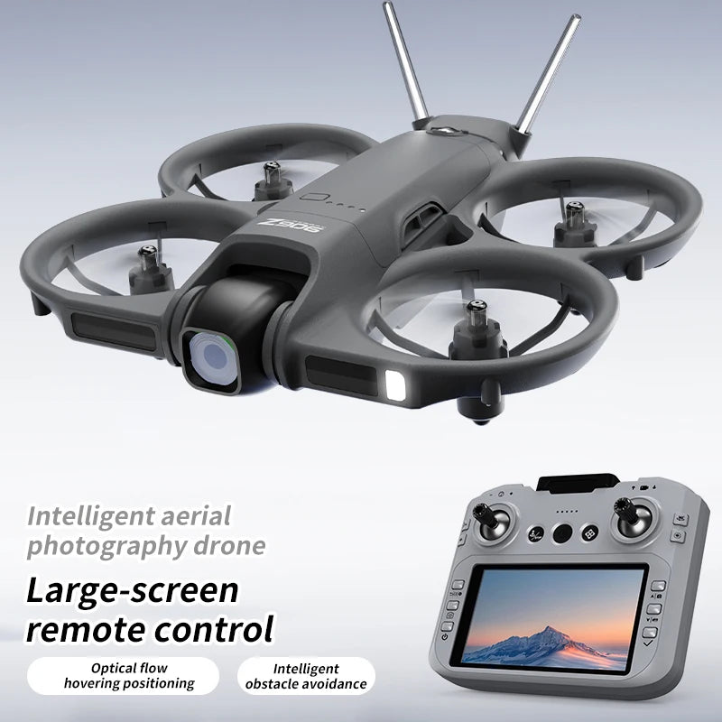 2026 Drone With 4.3-inch Large Screen 8k High-definition Aerial Photography Obstacle Avoidance Remote Control Quadcopter