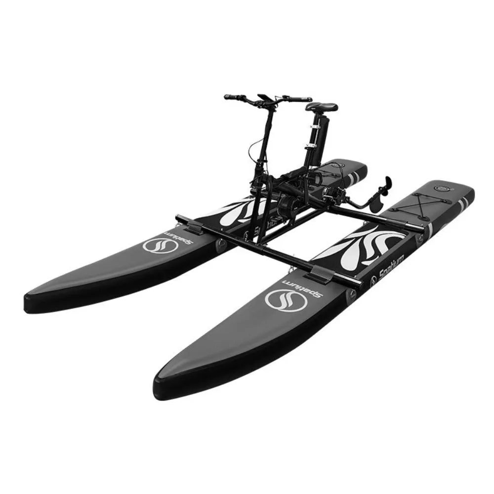 Single Water Bike Inflatable Pedal Boat 3.0 Inflatable Pedal Kayak Pedal Bicycle For Water Sports More Stable And Easy To Drive
