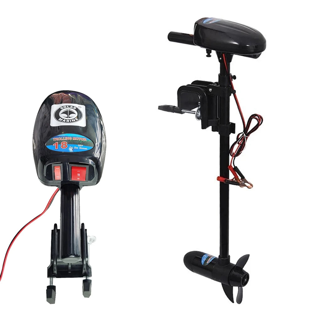 DC12V 18/28 LBS Electric Sup Motor For Inflatable Boat Outboard Trolling Engine Kayak Equipment Canoe Accessories