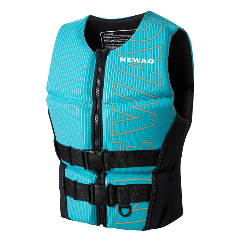 Life Jacket Adult Super Buoyancy Neoprene Life Vest Surf Raft Kayak Fishing Jet Ski Water Sport Swimming Rescue Life Jacket