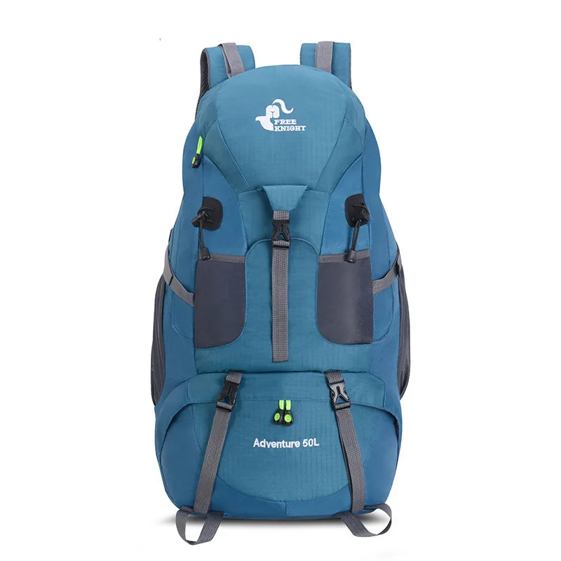 High Quality Brand FREE KNIGHT Outdoor 50L Backpack Double Shoulder Bag Women's Hiking Sports Travel Camping Bag Men's Backpacks