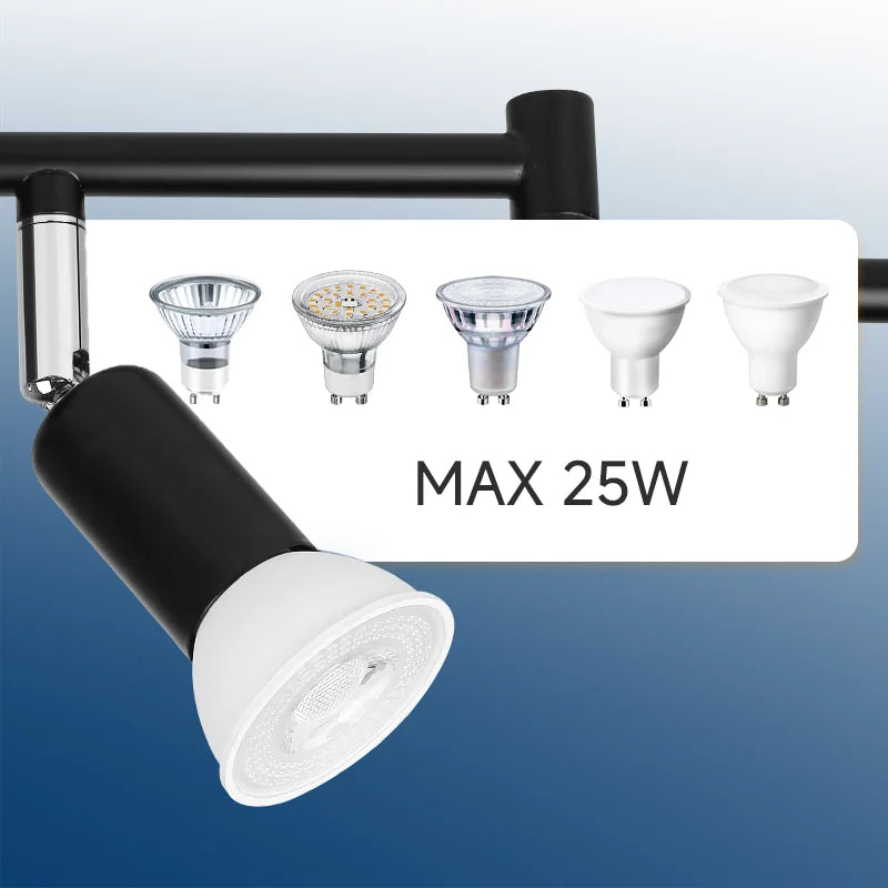 GU10 Modern Led Light Ceiling Lamp Led Ceiling Spotlights Living Room Light Fixture Indoor For Dinning Room Bedroom Kitchen