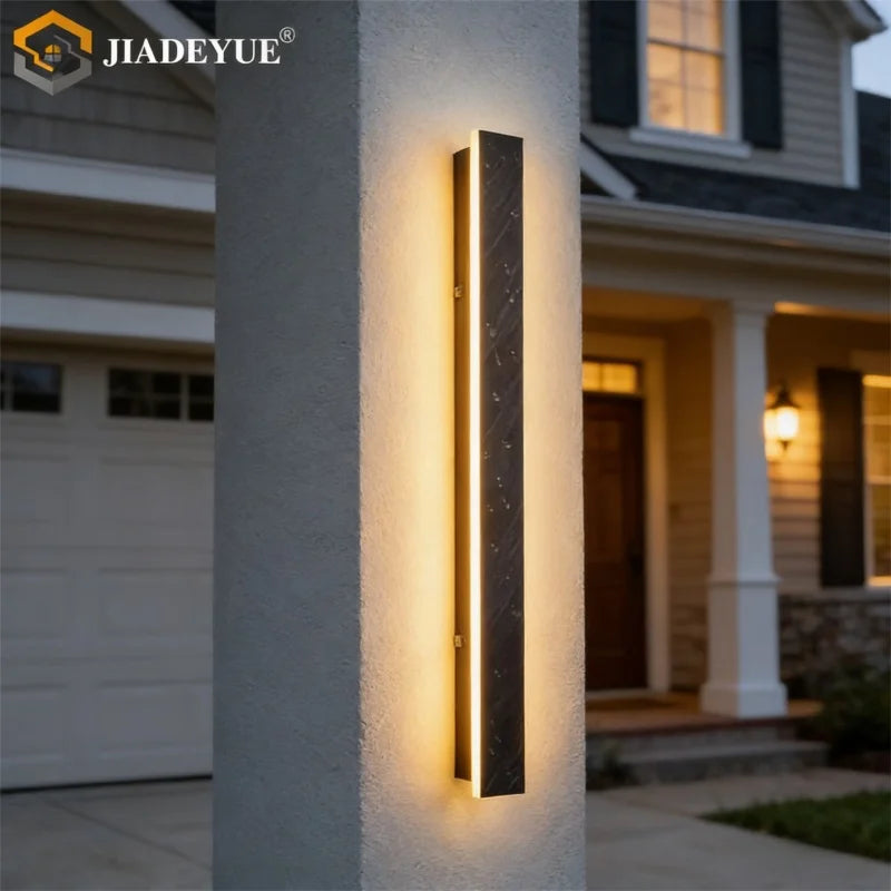Waterproof LED long wall light ip65 outdoor lighting garden country house balcony light interior wall bedroom living room light