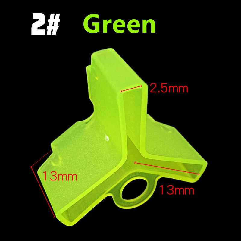 Popular 100-10Pcs Durable Three Hook Protective Cap Fishing Hook Cap Fishing Hook Protection Safety Fishing Gear Accessories